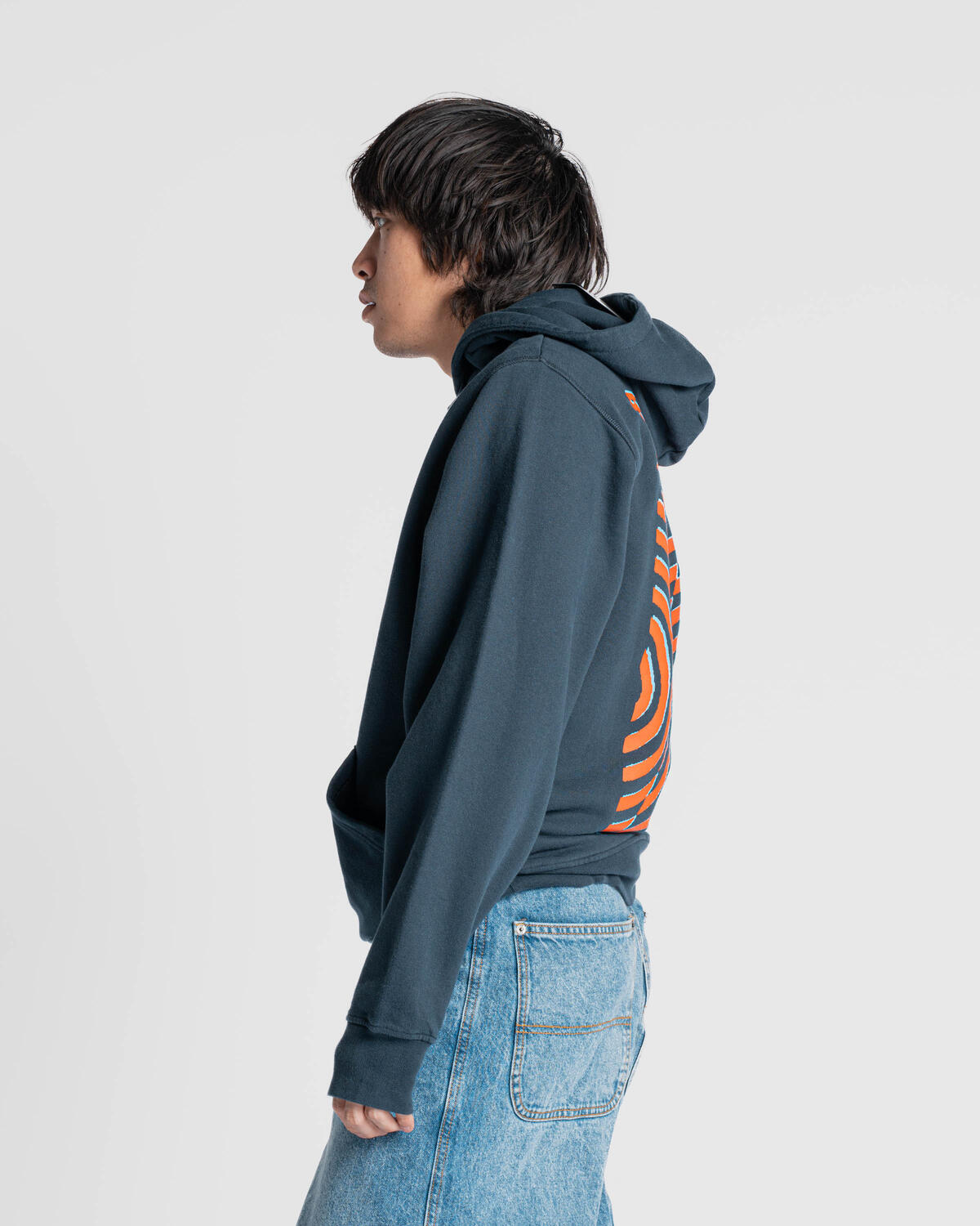 Arte Antwerp Rounded parts print hoodie | SS25-157H | AFEW STORE